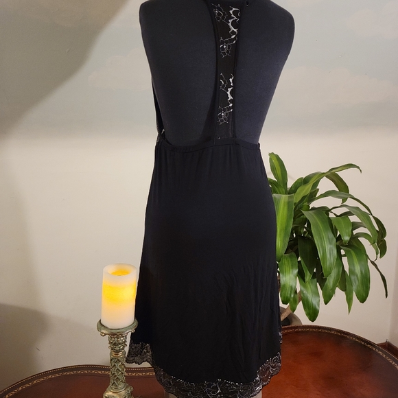 Daisy Fuentes Black And Lace Lingerie Size M - Picture 3 of 8